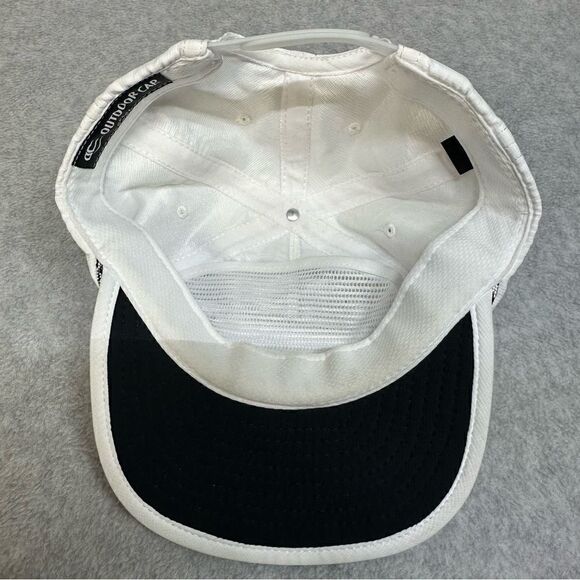 West Virginia Mountaineer Invitational Hat OSFA White SnapBack Rope Trim Outdoor - Picture 6 of 8